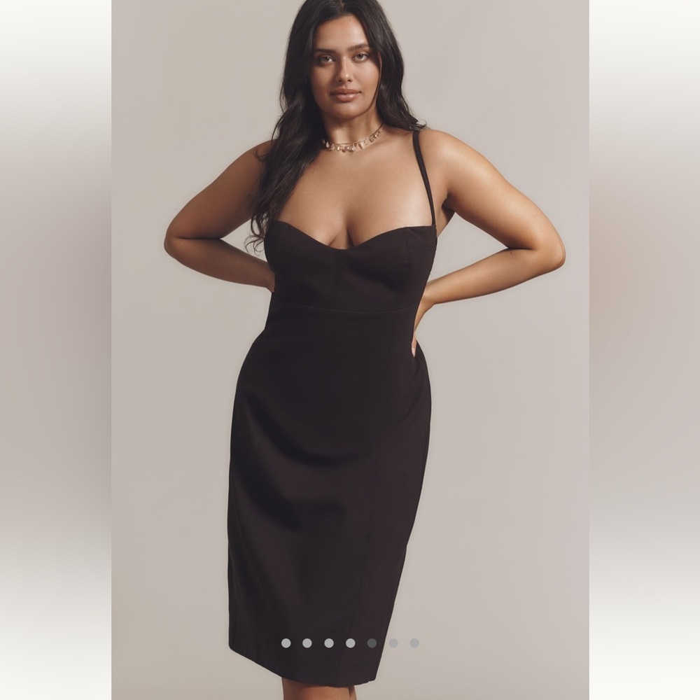 Maeve Sleeveless Corset Slim Knee-length dress